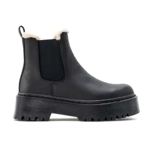 1993 PRESLEY PLATEFORME Slouchy Thigh High Boots