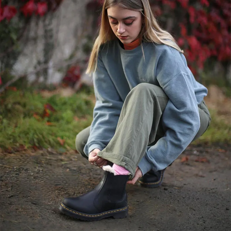 2976 Leonore Black Western Boots Made In Usa