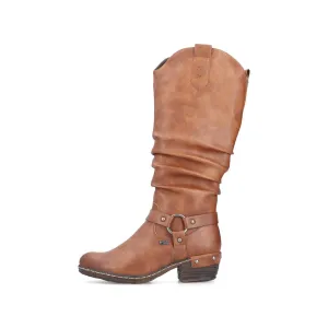 93670-24 Cinnamon Tall Boot Lined RTex Rainy Boots