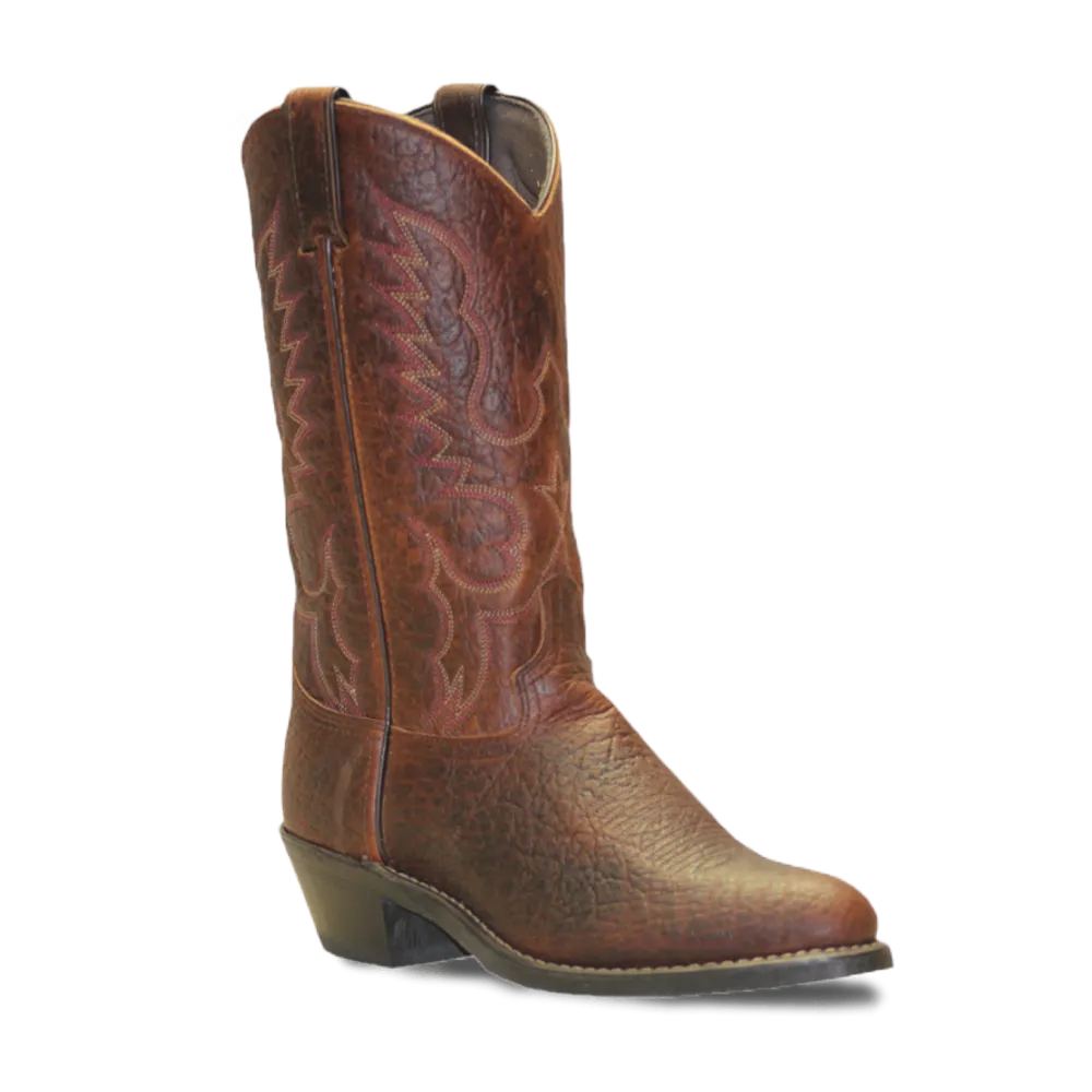 Abilene Men's 12" Bison Antique Brown Western Boots 6404 Walmart Winter Boots