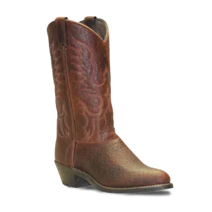 Abilene Men's 12" Bison Antique Brown Western Boots 6404 Boots Adirondack