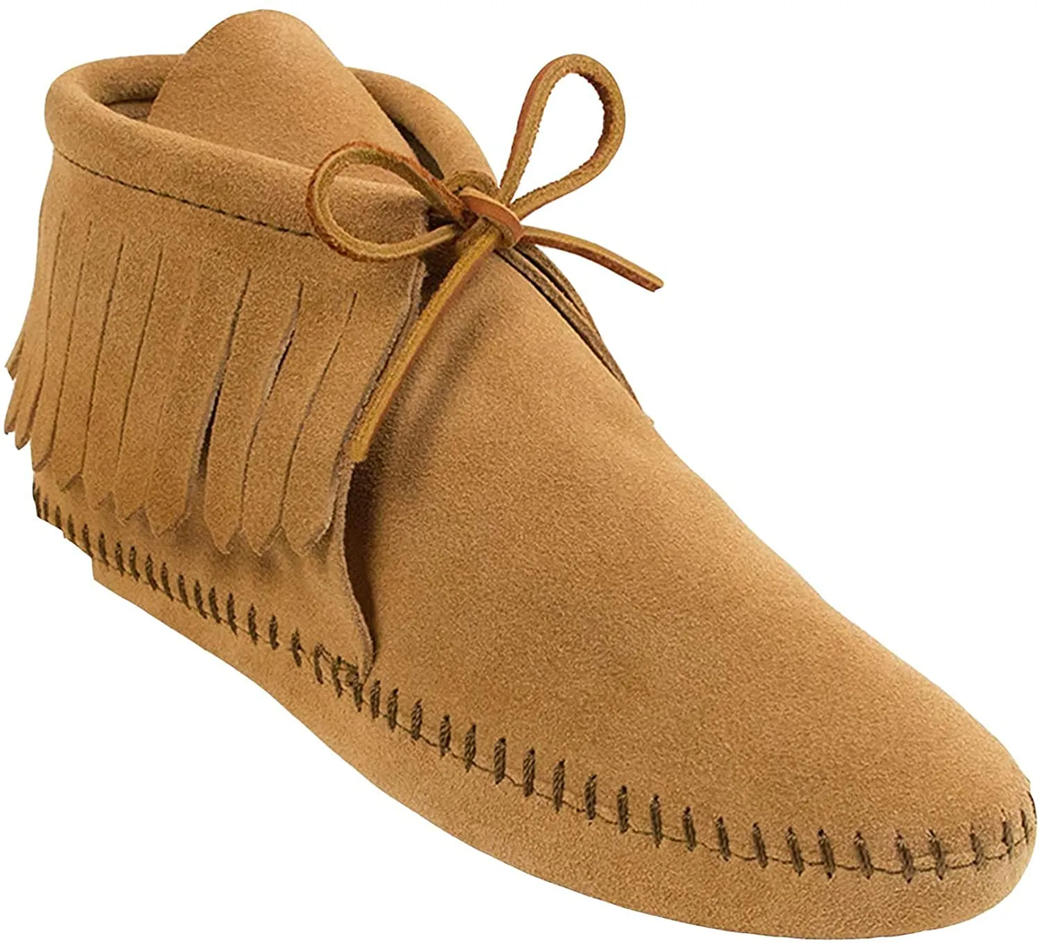 Minnetonka Women's Classic Fringe Softsole Boot Russells Boots