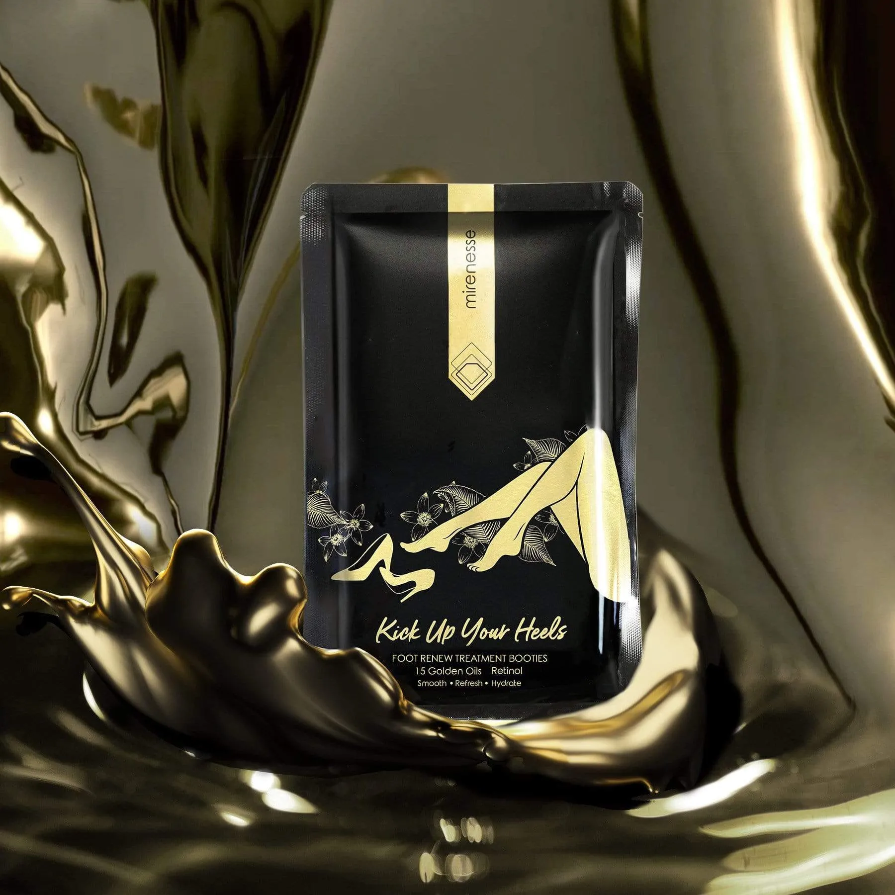 Active Foot Renew Treatment Booties With 15 Golden Oils   Antiageing Retinol And Cowgirl Boots