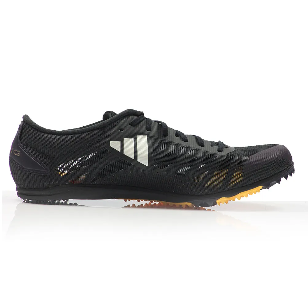 adidas adizero XCS Unisex Cross Country Spike - Core Black/Zero Metalic/Spark Best Running Shoes Cut In Half