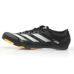 adidas adizero XCS Unisex Cross Country Spike - Core Black/Zero Metalic/Spark Running Shoes Size 5
