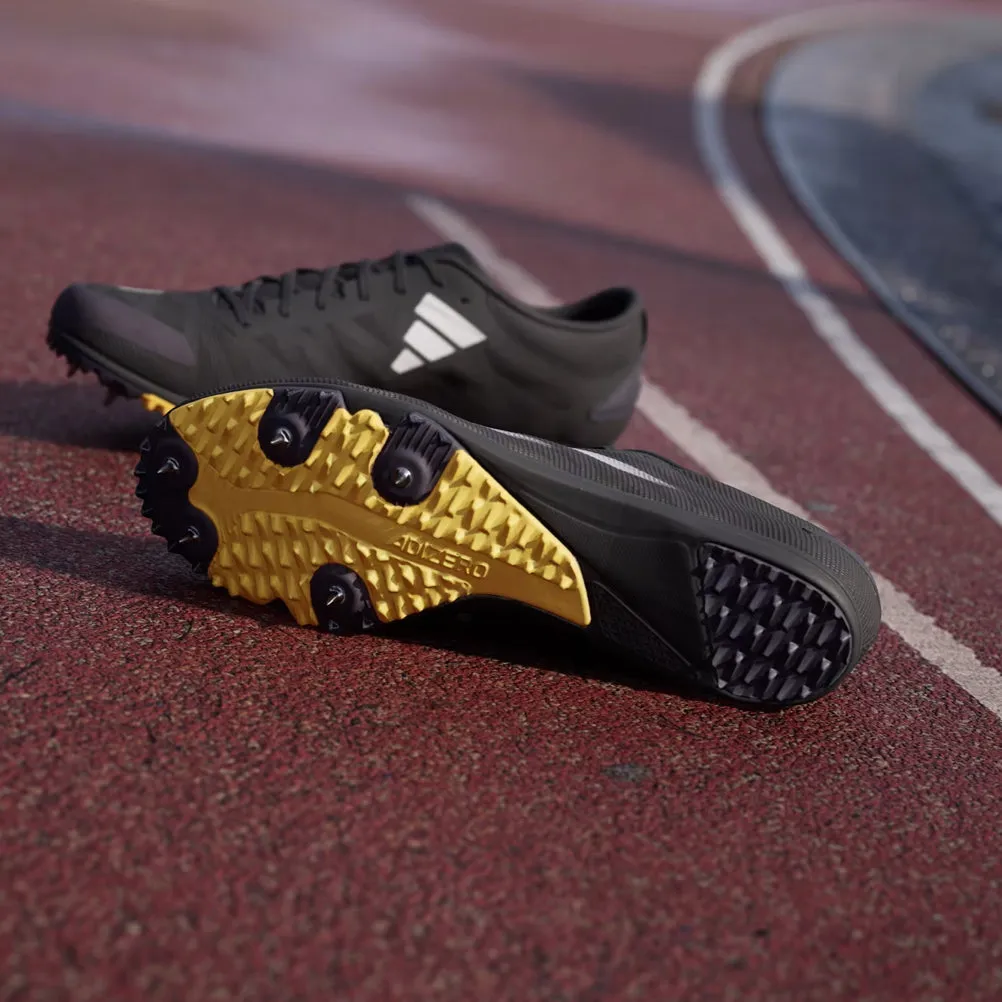 Tektrel Trail Running Shoe adidas adizero XCS Unisex Cross Country Spike - Core Black/Zero Metalic/Spark