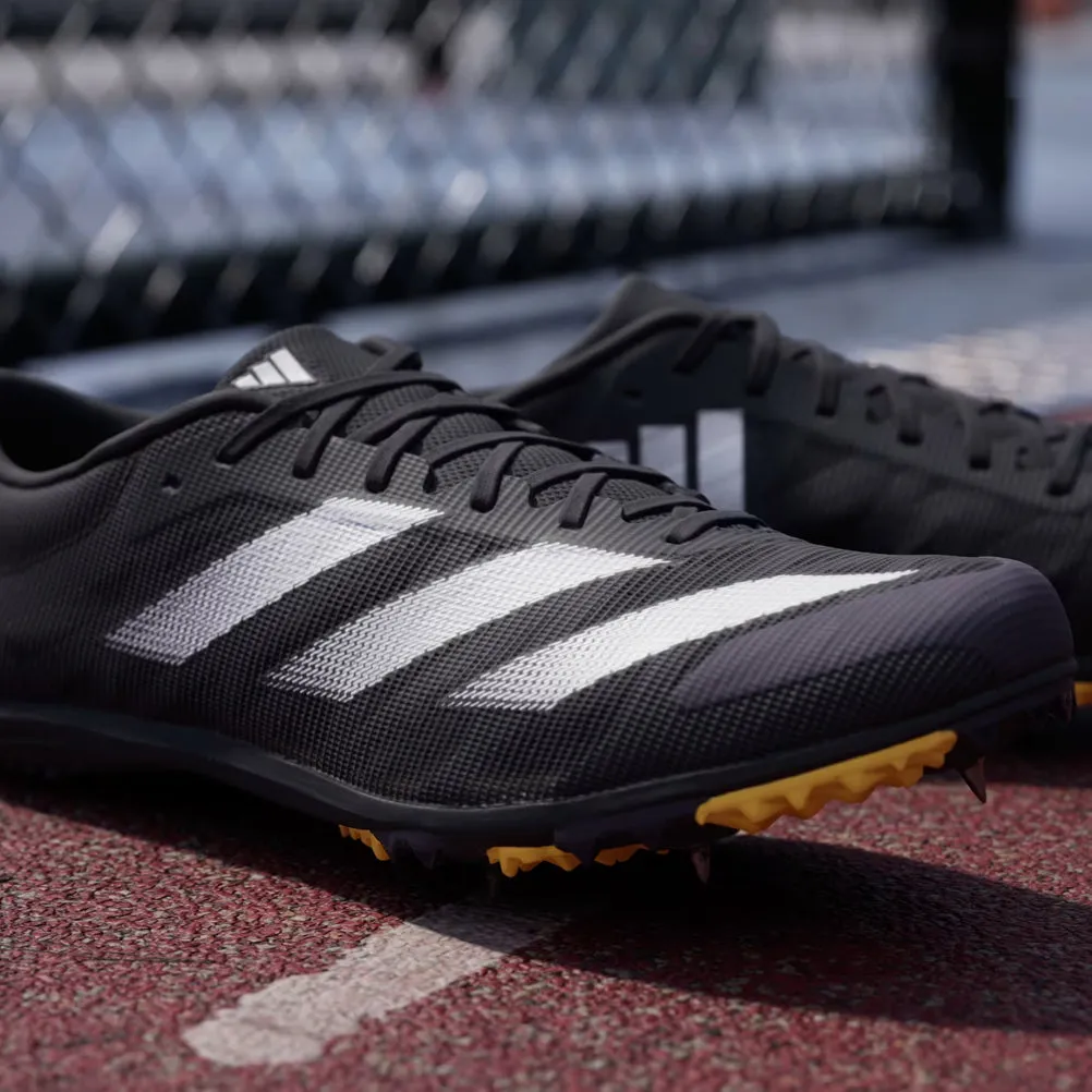 Usa Made Running Shoes adidas adizero XCS Unisex Cross Country Spike - Core Black/Zero Metalic/Spark