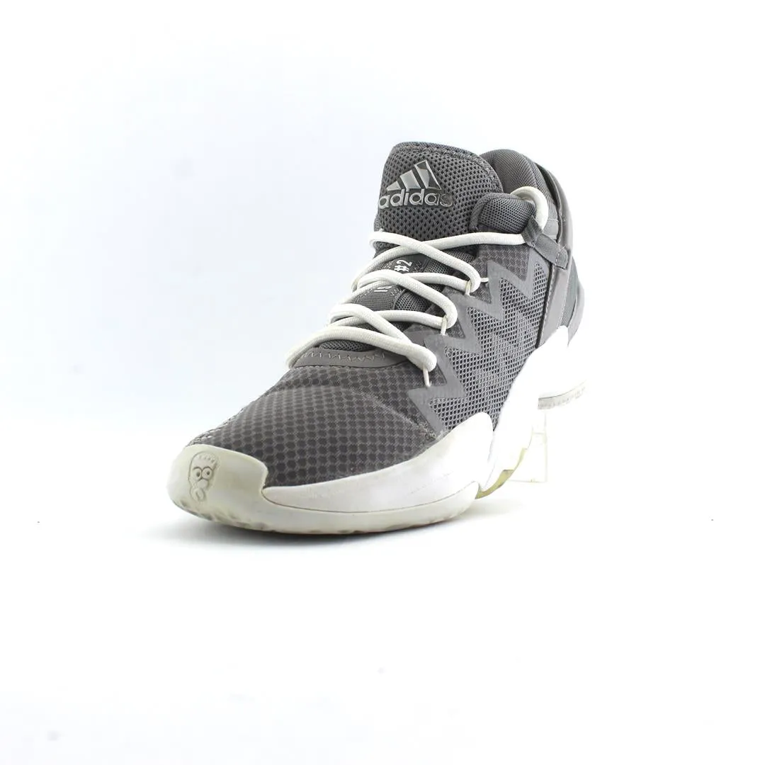 ADIDAS D.O.N ISSUE 2 White Basketball Shoes With Pink