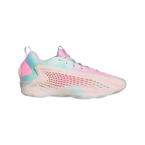 Adidas Men's Anthony Edwards 1 Low Shoes - Cloud White / Acid Orange / Bliss Pink Kobe Mamba Focus Basketball Shoes