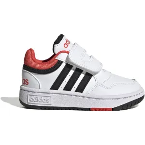 adidas Originals Ftwr White/Core Black/Bright Red Hoops 3.0 Cf I Sneakers Motion Control Sneakers