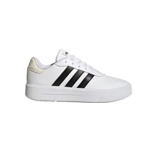 Adidas sneakers da donna con zeppa Court Platform HQ4532 bianco nero Jjill Sneakers