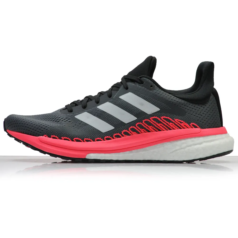adidas Solar Glide ST Women's Running Shoe - Grey Five/Crystal White/Signal Pink Life Of Running Shoes