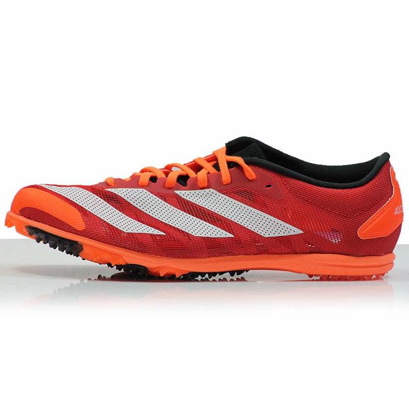 Spike Track Running Shoes adidas adizero XCS Cross Country Spike - Cloud White/Night Metallic/Solar Green