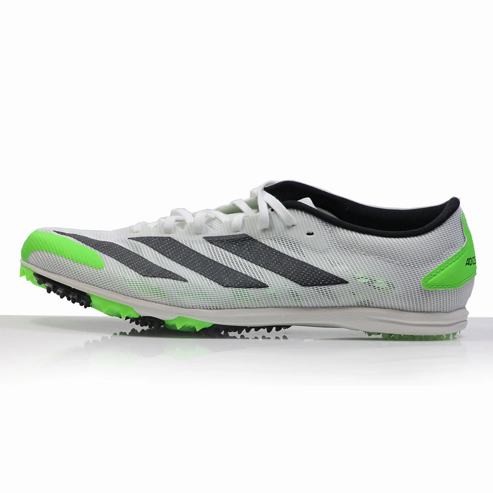 adidas adizero XCS Cross Country Spike - Cloud White/Night Metallic/Solar Green Difference Between Running Shoes And Tennis Shoes