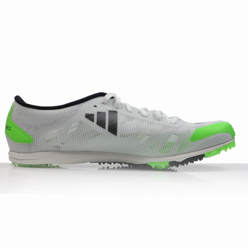 Torin 6 - Running Shoes adidas adizero XCS Cross Country Spike - Cloud White/Night Metallic/Solar Green