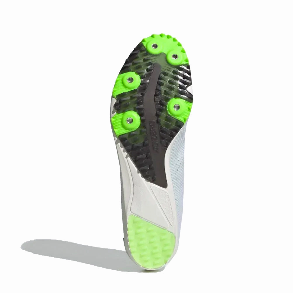 Best Shoes For Run adidas adizero XCS Cross Country Spike - Cloud White/Night Metallic/Solar Green