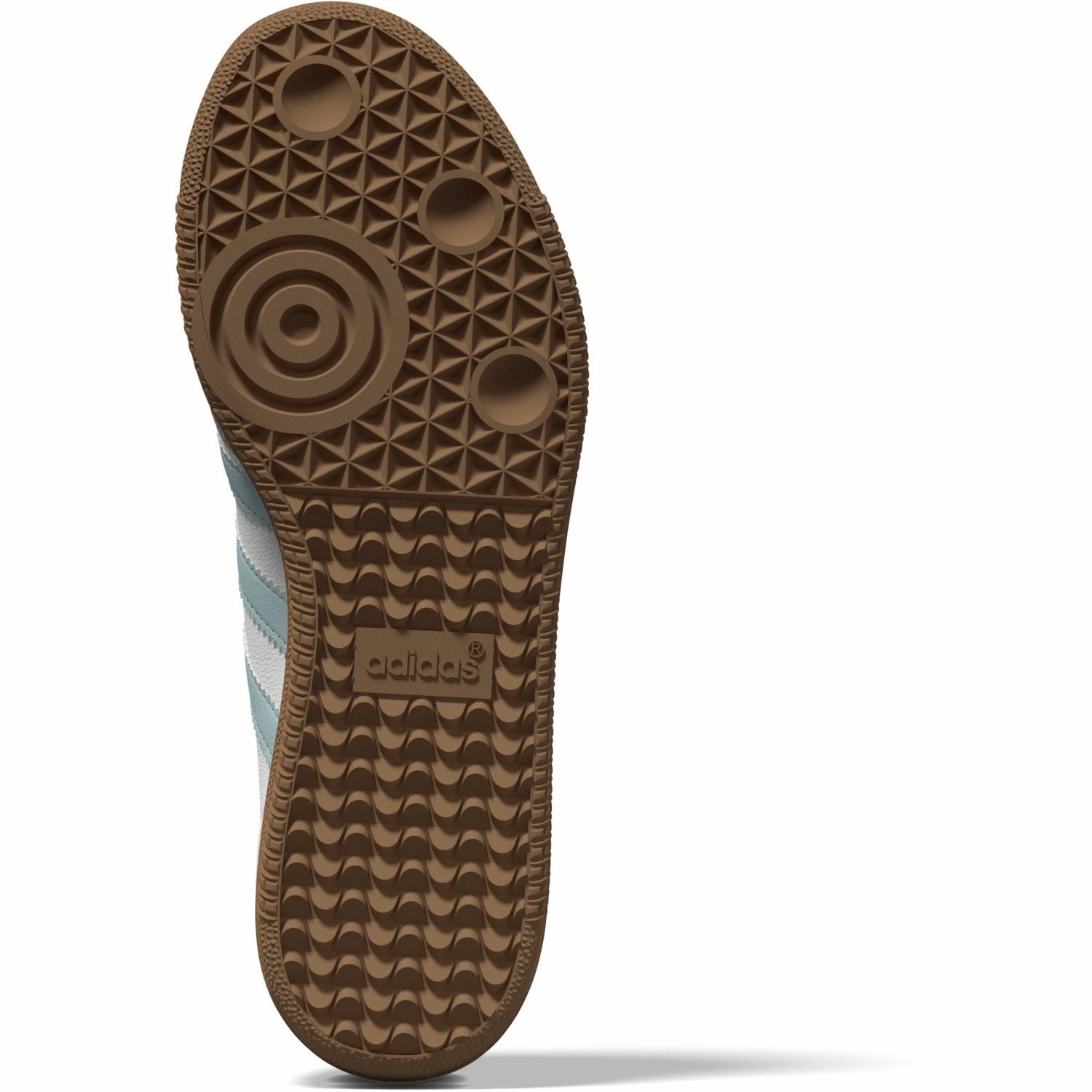 adidas Originals Ftwr White/Semi Flash Aqua/Gum 3 Samba Og J Sneakers Pf Sneakers