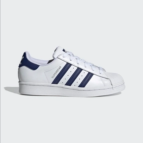 Outlet Sneakers Adidas Originals scarpa sneakers da ragazzi Superstar GZ9096 bianco blu chiaro