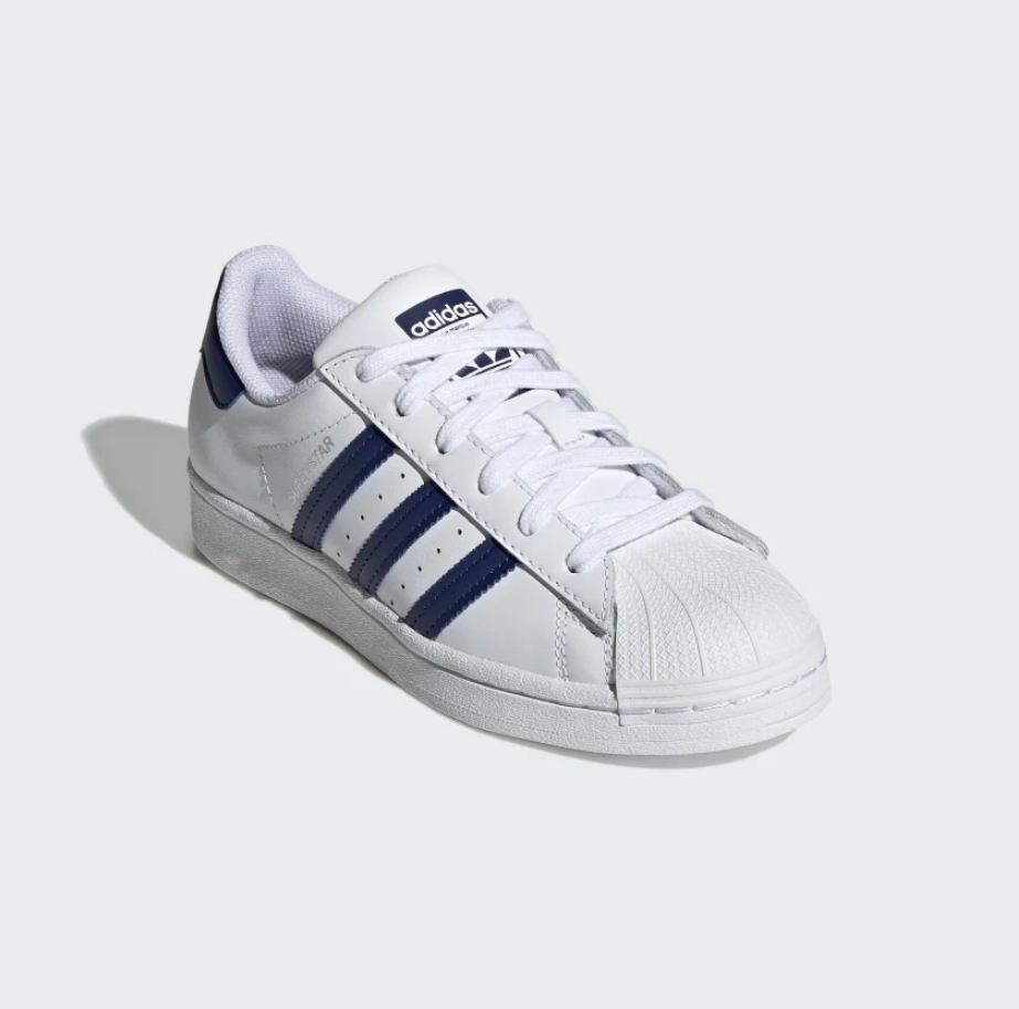 Adidas Originals scarpa sneakers da ragazzi Superstar GZ9096 bianco blu chiaro Best Support Sneakers For Walking