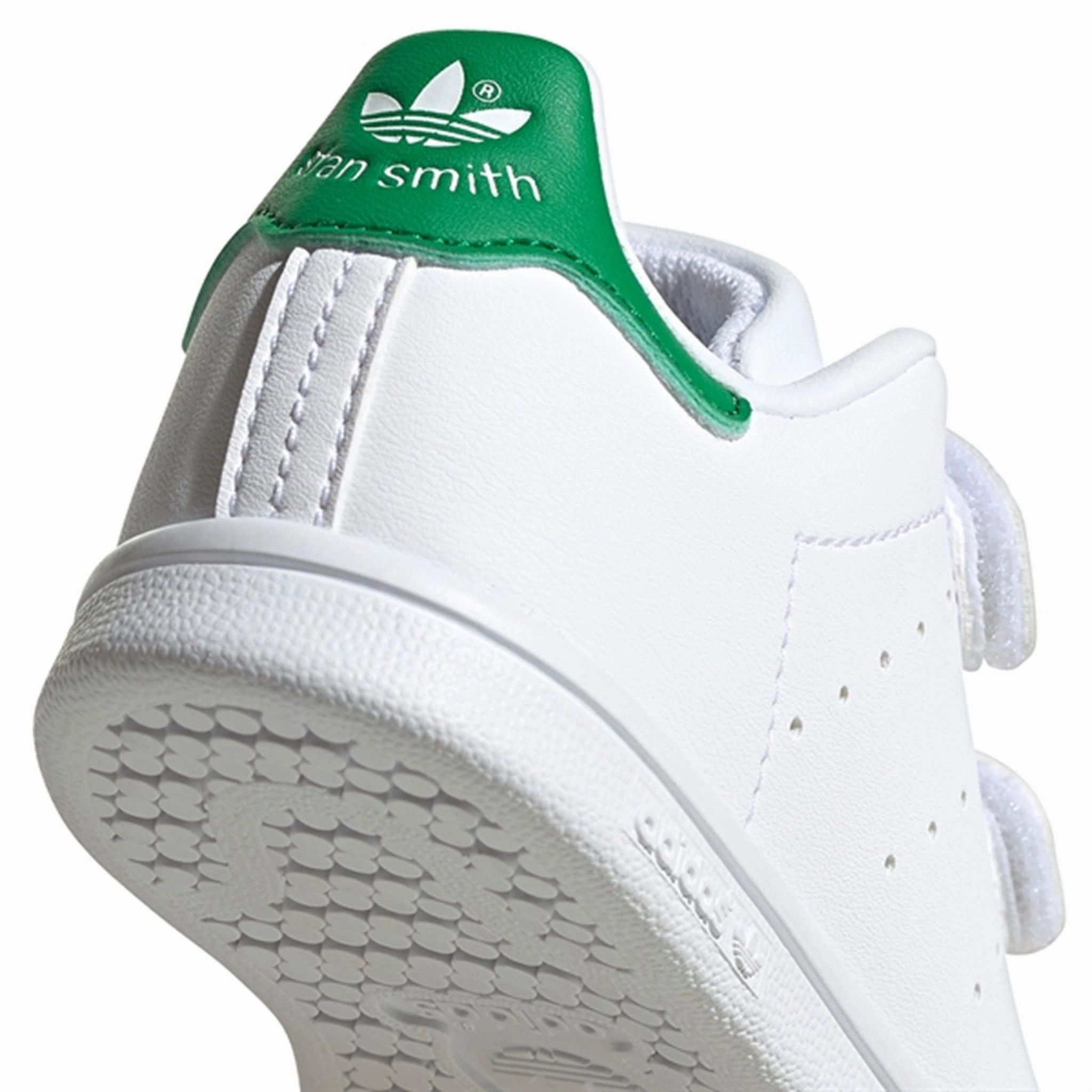 adidas Originals Stan Smith Sneakers Cloud White / Green Sneakers And Dress Shoes