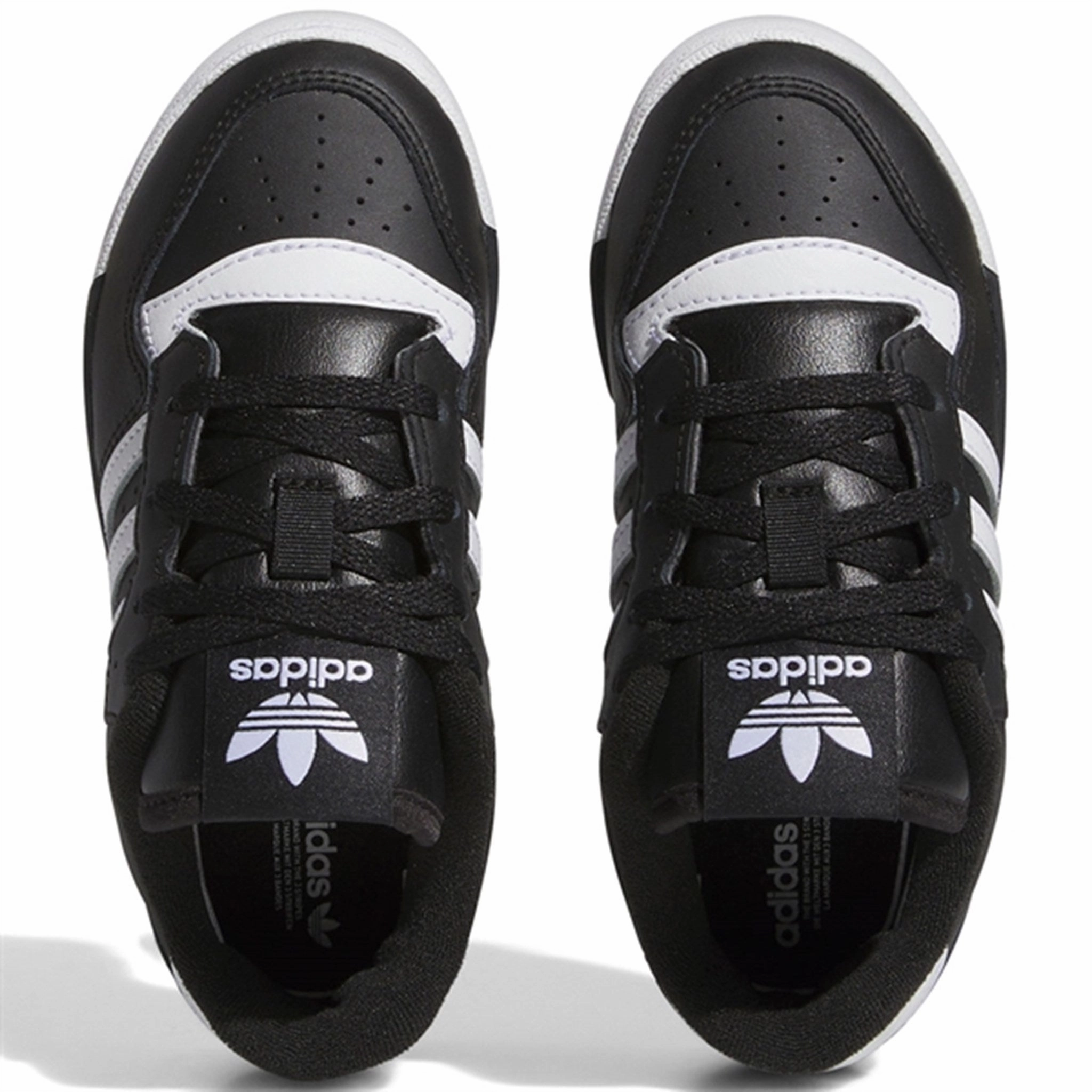 adidas Rivalry Low C Sneakers Core Black / White Split Sole Dance Sneakers