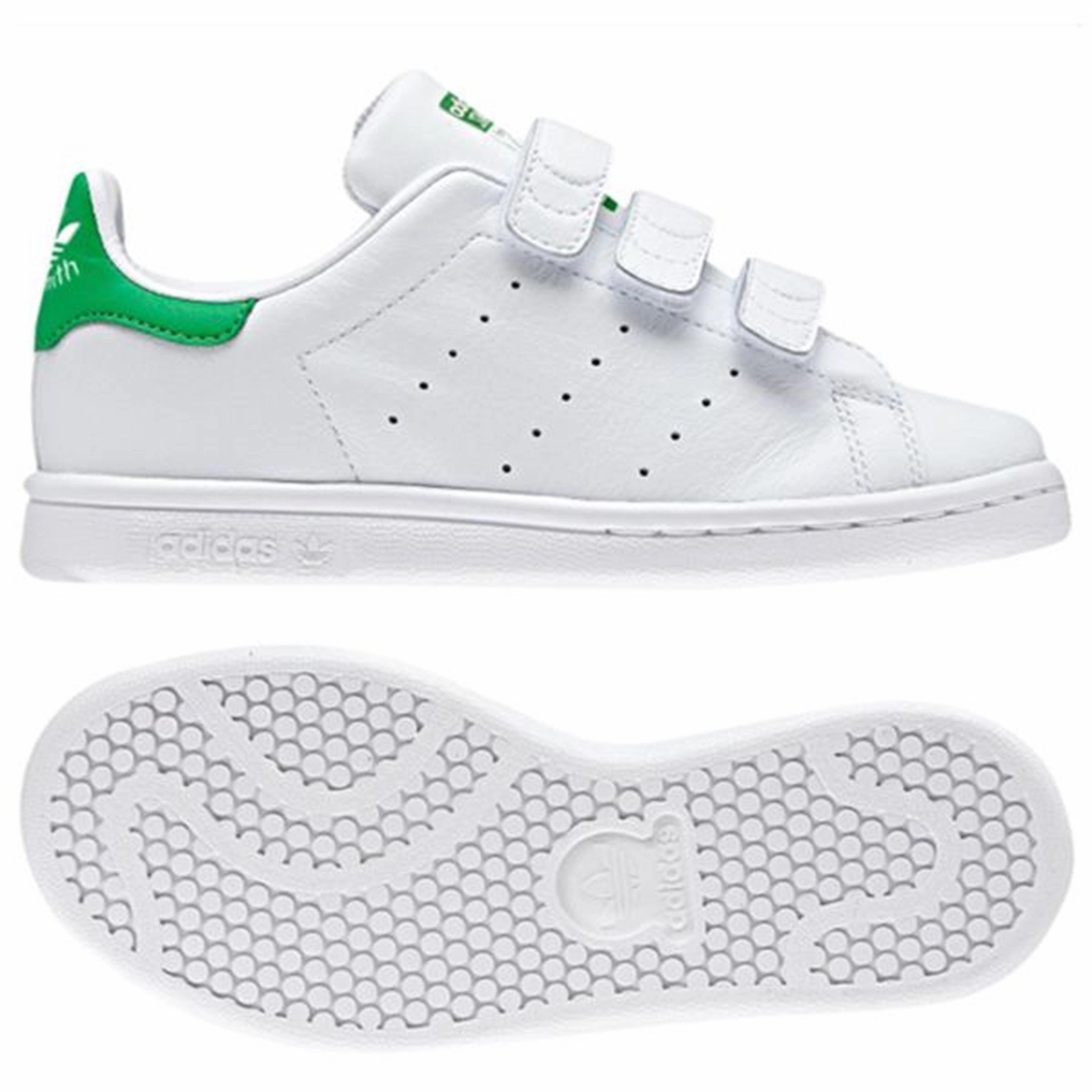 Sneakers Velcro adidas Stan Smith Sneakers White/Green M20607