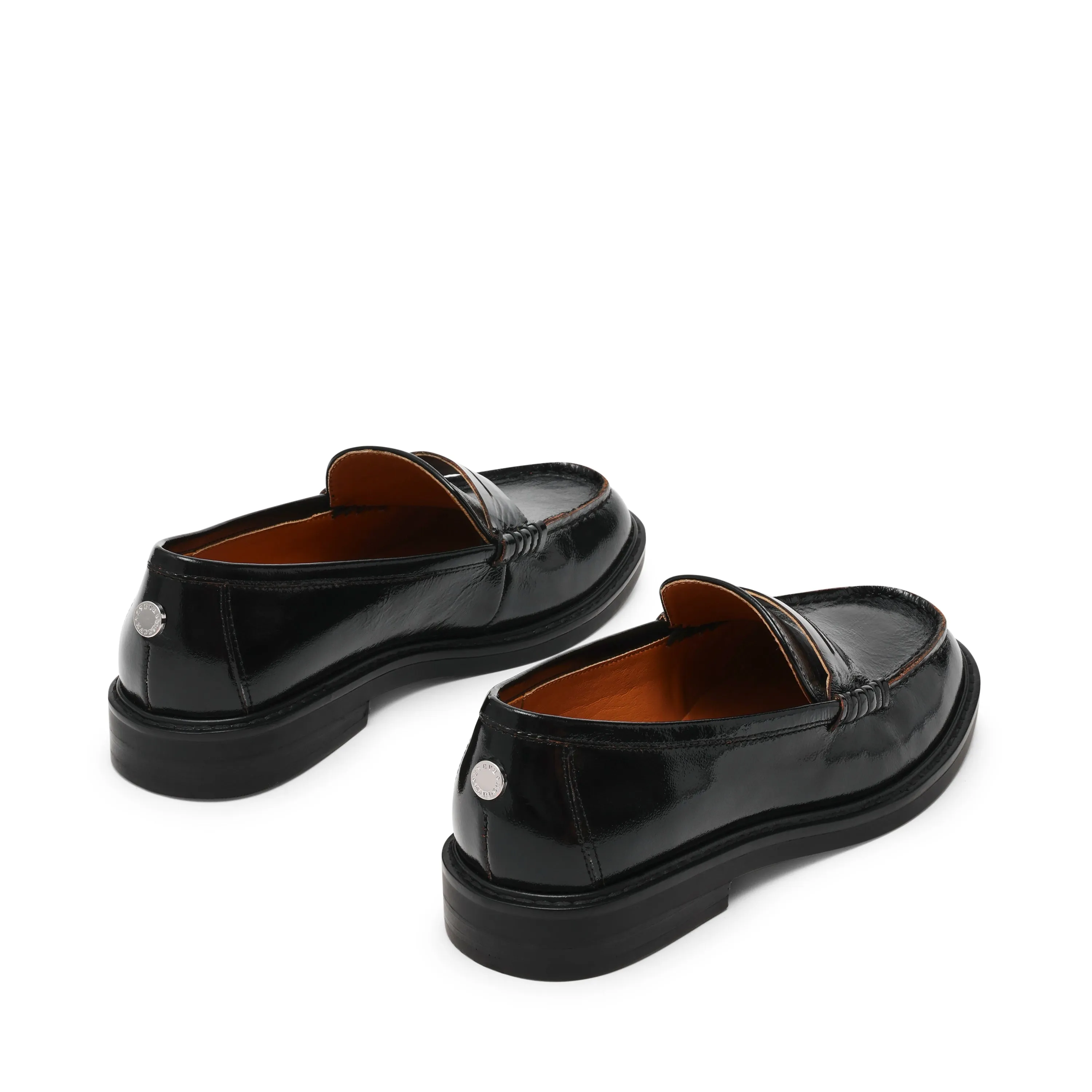 Compact Flats Shoes Adison Flat Shoe BLACK LEATHER