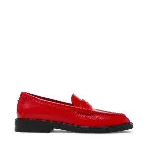 T Flat Shoes Adison Flat Shoe CHERRY LEATHER