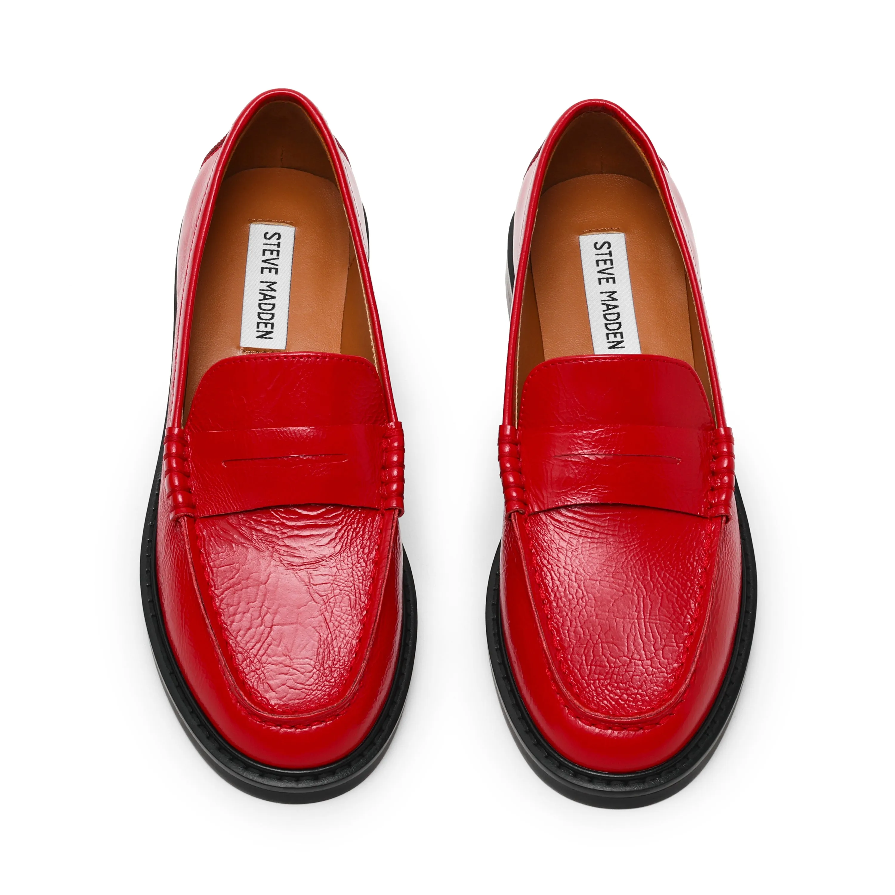 Adison Flat Shoe CHERRY LEATHER Blyth Flat Shoes