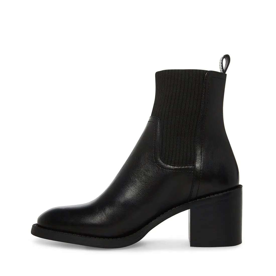 Black Platform Heel Boots ADMIRE BLACK LEATHER - SM REBOOTED
