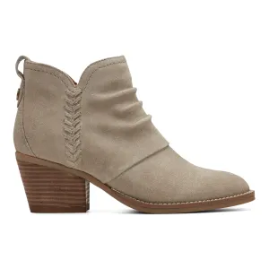 Romeo Boots Chandy Suede Ruched Booties
