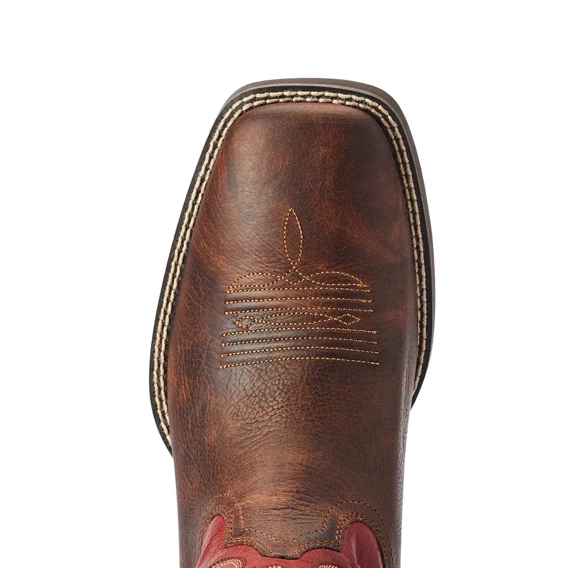 Ariat Men's Sport Pardner Matte Brown & Red Square Toe Boots 10042391 Blowfish Malibu Boots