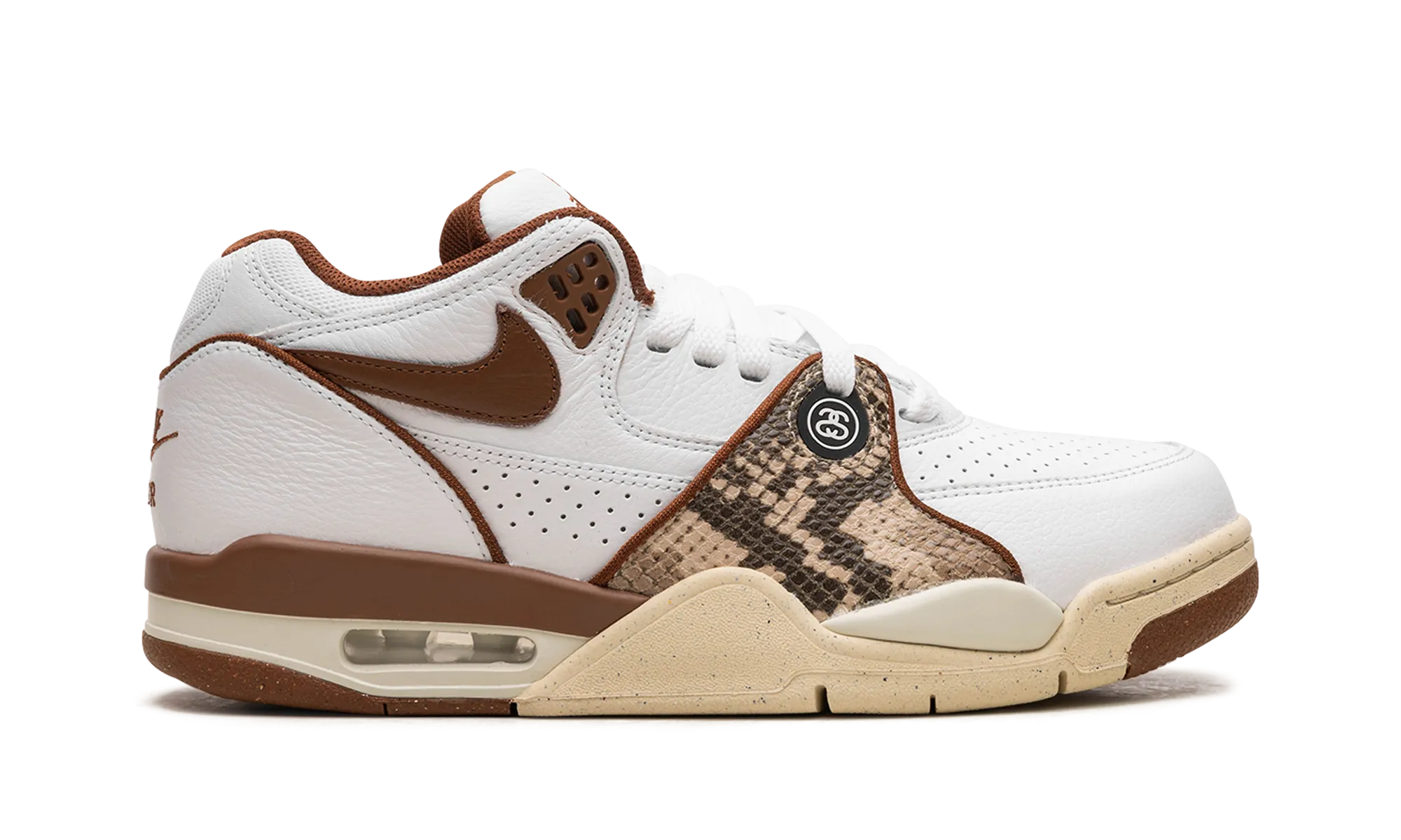 Air Flight 89 "Stussy - Pecan Fossil" Best Basketball Shoes For Centers And Forwards