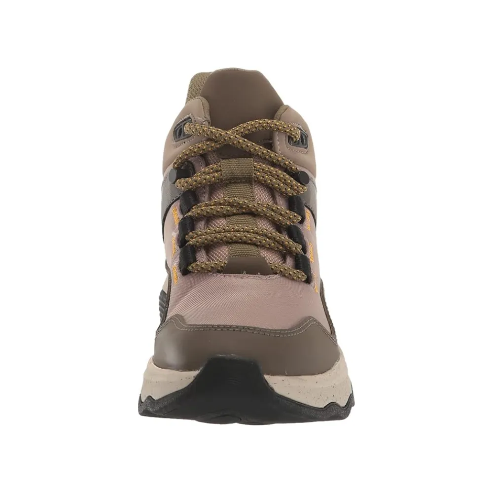 Clarks Jaunt Lo Dark Olive Combi Ankle Boot (Women's) Wildland Boots