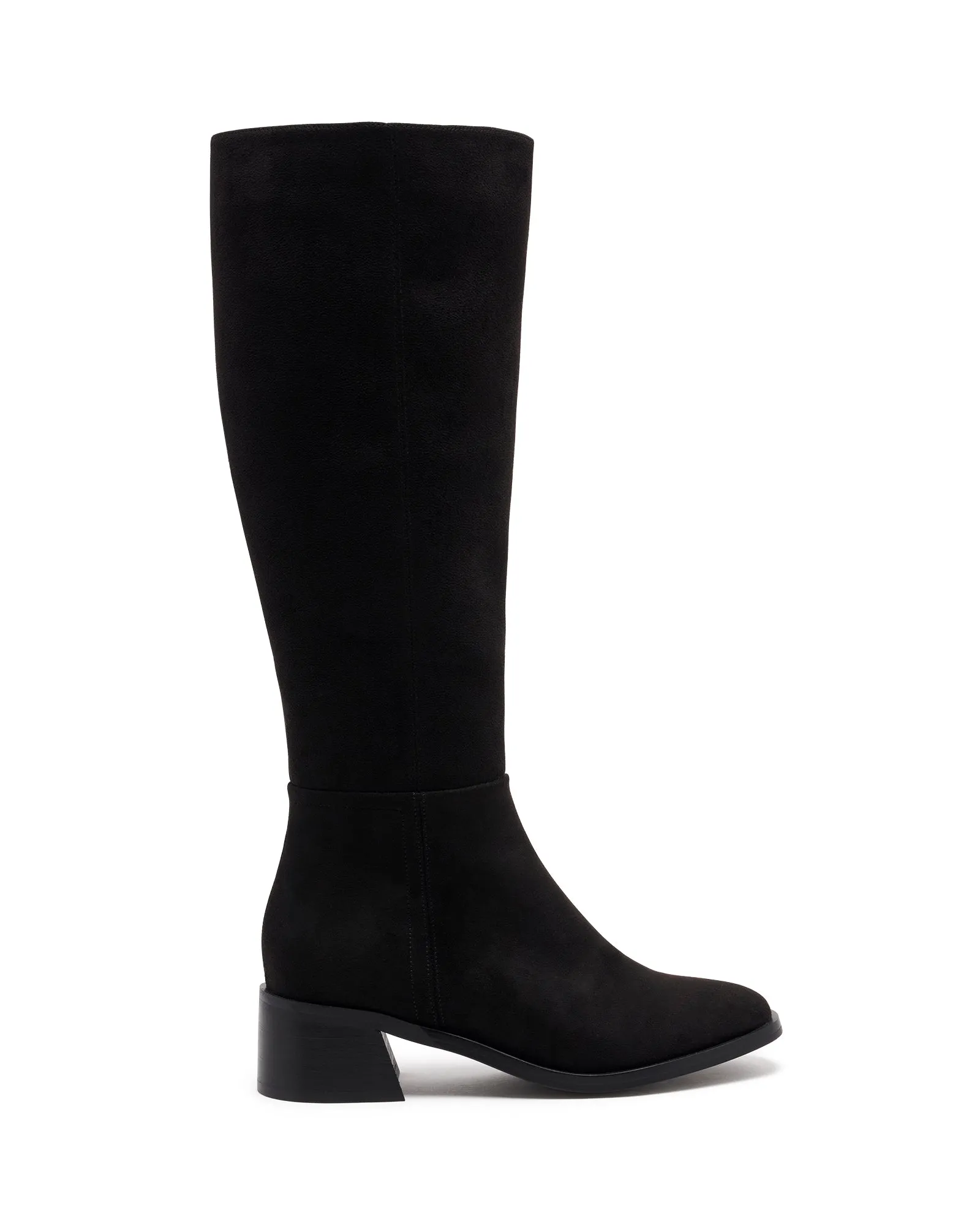 Cowboy Boots Square Toe Neva Tall Boot Black Suede
