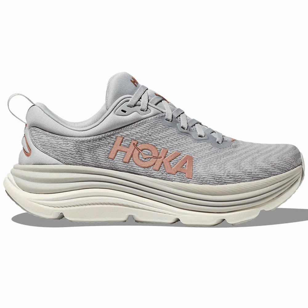 Women's Hoka Gaviota 5, Harbor Mist/Rose Gold, 9 D Medium Shoes Reddit