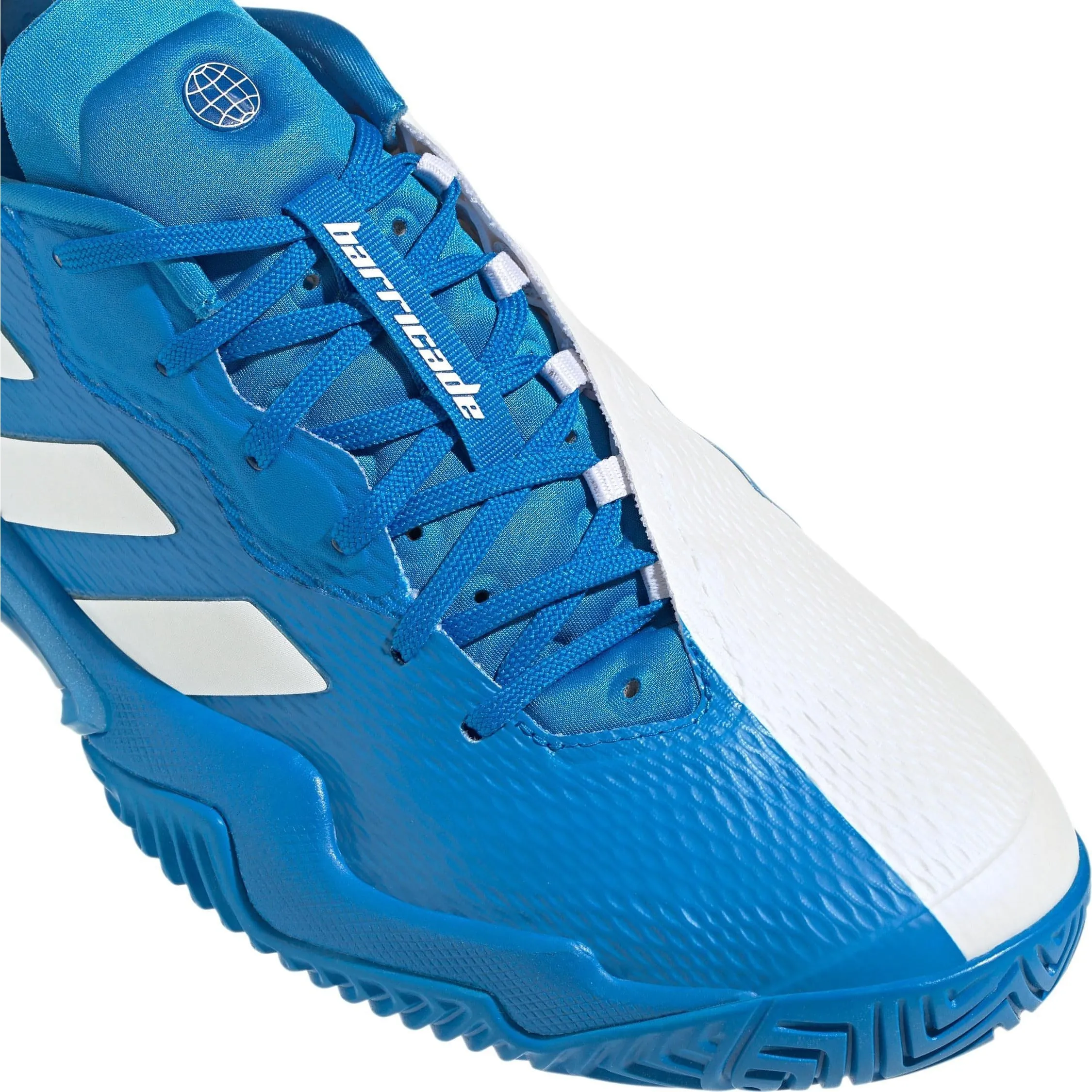 adidas Barricade Mens Tennis Shoes - Blue Browns Tennis Shoes