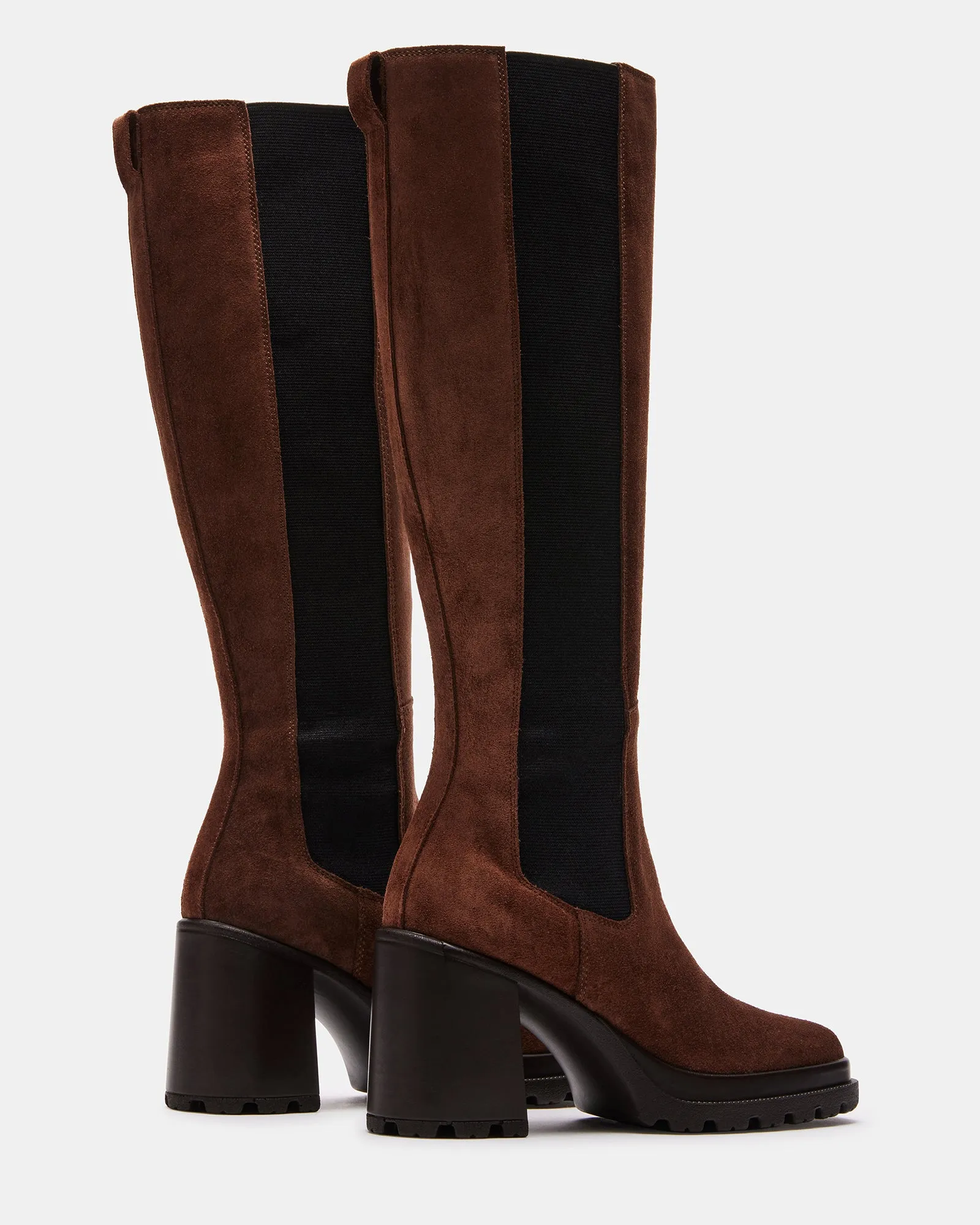 ALESTI BROWN SUEDE Double H Boots