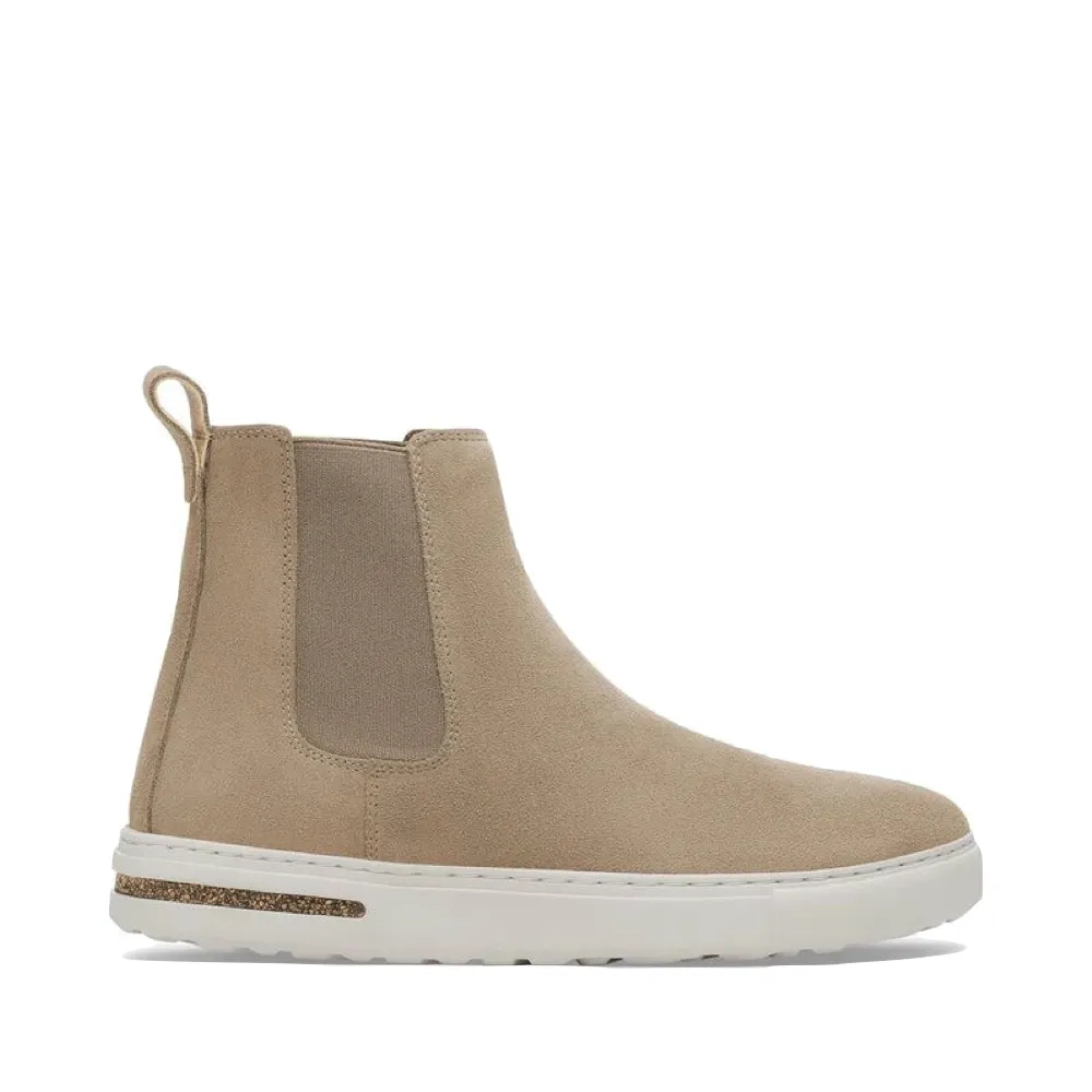 Suede Boots Birkenstock Women's Bend Chelsea Pull On Boot in Taupe