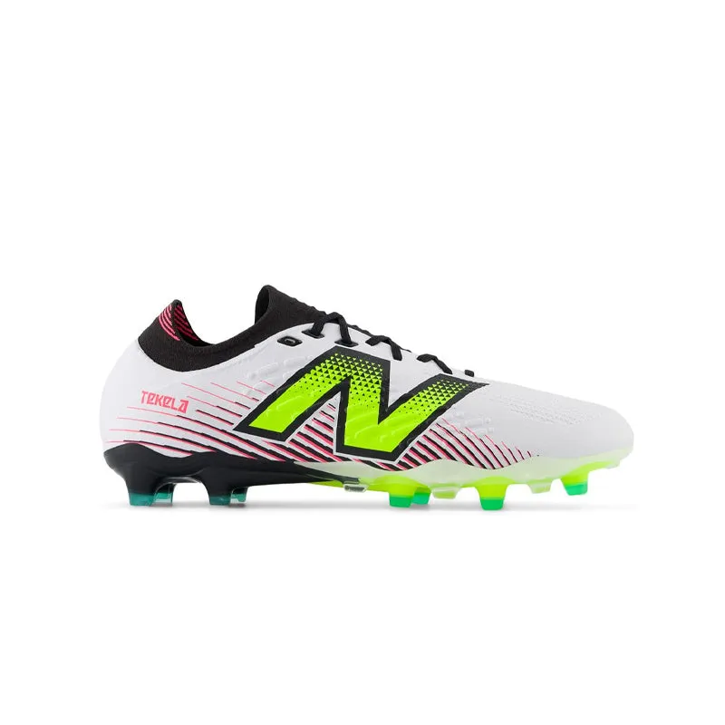 New Balance - Men's Tekela V4 Pro Firm Ground Soccer Cleats (Wide) (ST1FLH45-2E) Fg Mg Firm Ground Soccer Cleat