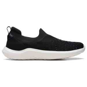 Slip On Matchcourt Clarks Nova Gem Black Slip-On (Women's)