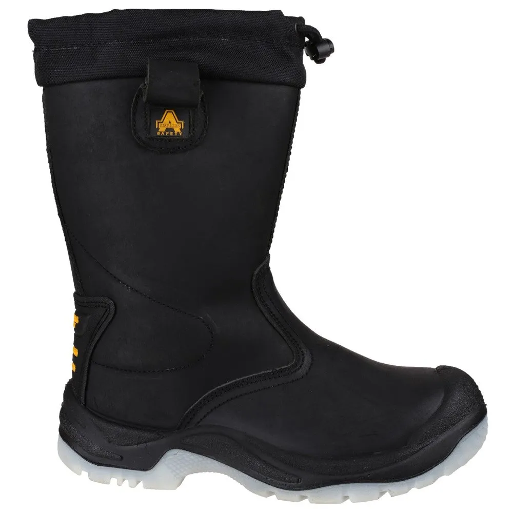 Flowered Boots Amblers Safety FS209 Water Resistant Pull On Safety Rigger Boot