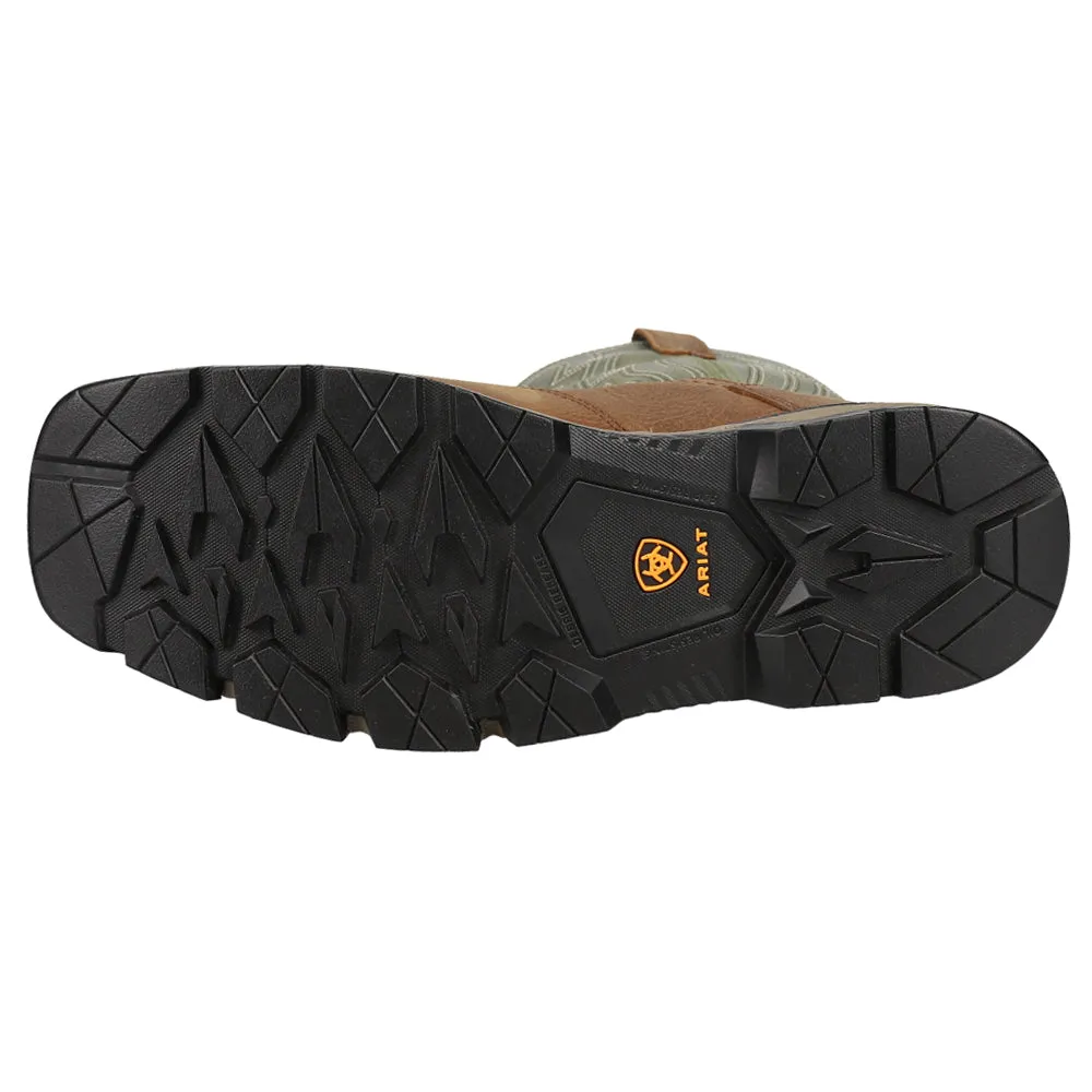 Cowboy Boots Heels Rebar Flex 10 Inch Waterproof Composite Toe Work Boots