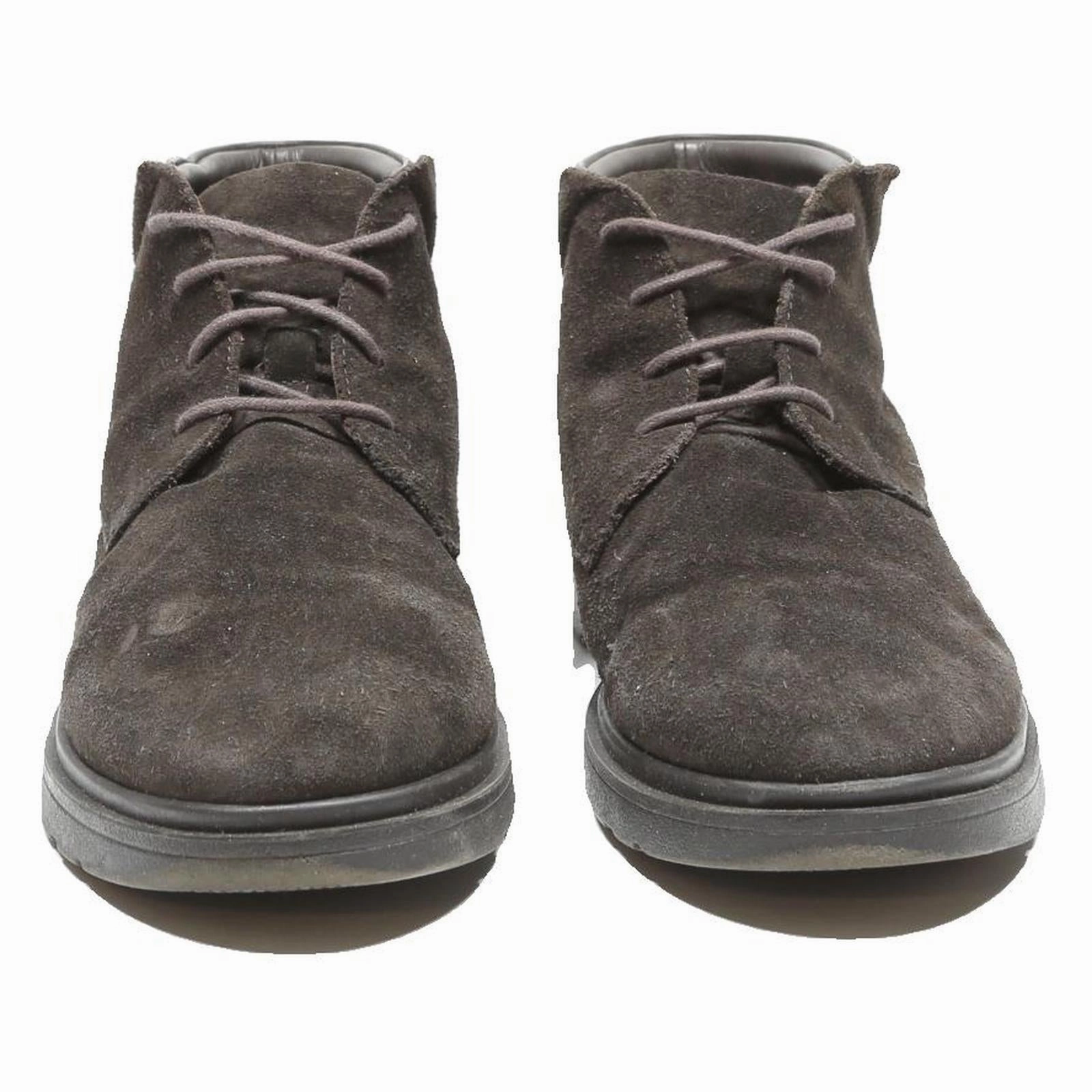 Ankle Boots For Bigger Legs GEOX Suede Mens Ankle Boots Black Leather UK 9 Comfortable Casual Stylish