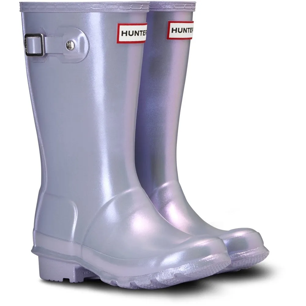 Hunter Original Pearlised Wellington Boots Boots To Wear With Midi Dress