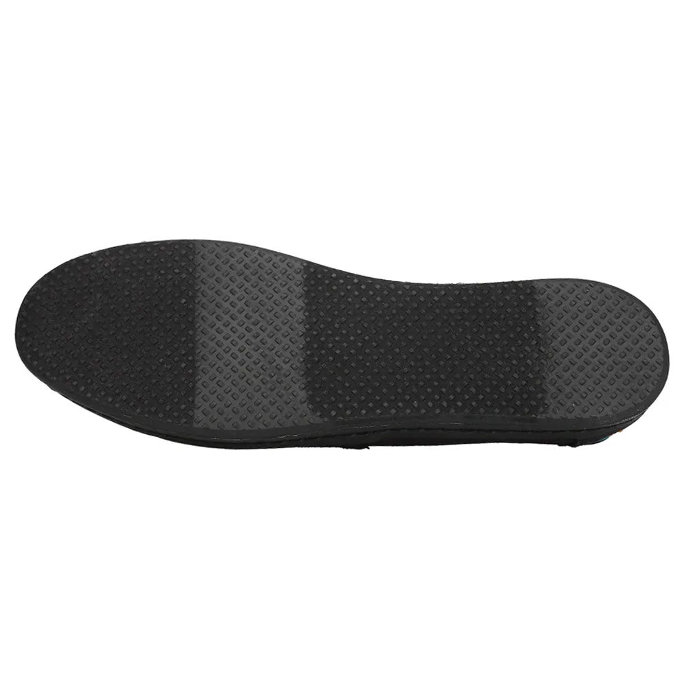 Slip-on Work Boots Alpargata Embroidered Floral Floral Slip On Flats