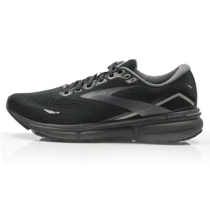 Brooks Ghost 15 GTX Women's Running Shoe - Black/Blackened Pearl/Alloy Nitro Run Shoes
