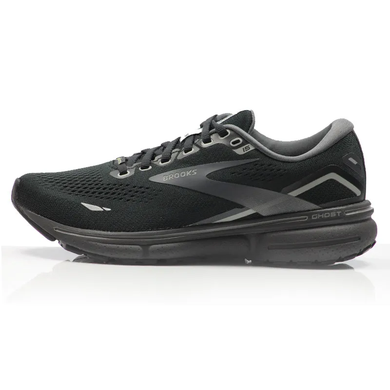 Deviate Nitro Running Shoes Brooks Ghost 15 GTX Women's Running Shoe - Black/Blackened Pearl/Alloy