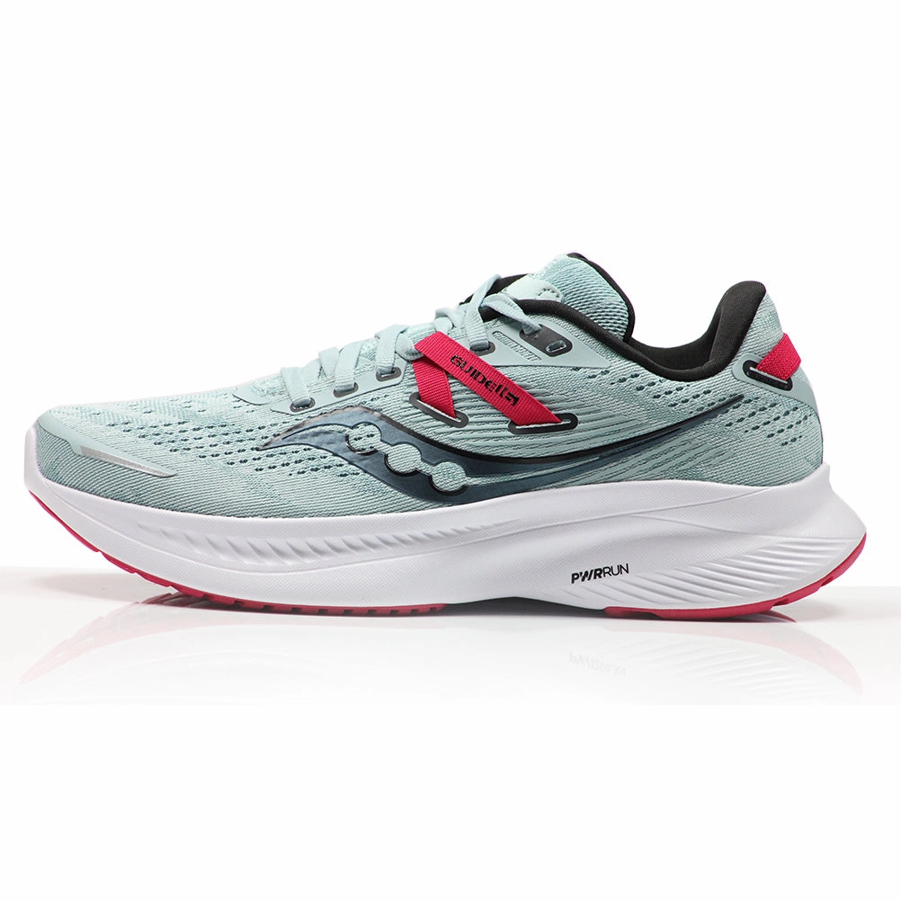 Running Tennis Shoes Saucony Guide 16 Women's Running Shoe - Mineral/Rose
