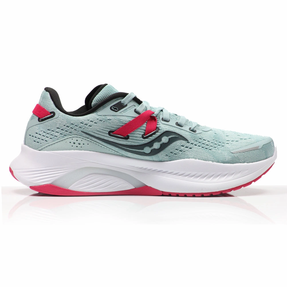 Running Shoes With High Arch Support Saucony Guide 16 Women's Running Shoe - Mineral/Rose